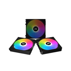 Комплект вентилатори XIGMATEK Starlink, EN41303, 3PCS, Black