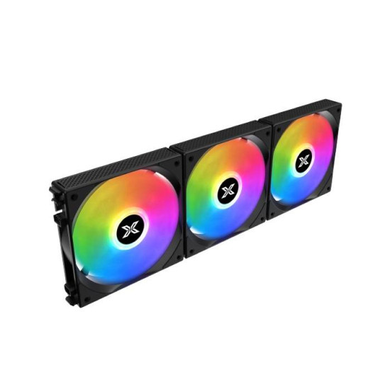 Комплект вентилатори XIGMATEK Starlink, EN41303, 3PCS, Black