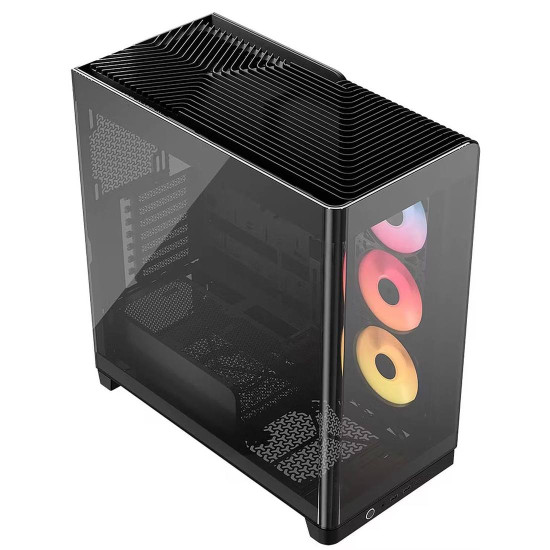 Кутия за компютър CORSAIR FRAME 4500X RS-R ARGB, Tempered Glass, Mid-Tower, Black