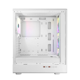 Кутия за компютър COUGAR AIRFACE PURE RGB, Mid Tower, White