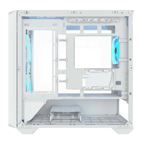 Кутия за компютър COUGAR Gaming MX600 RGB, Mini Tower, White