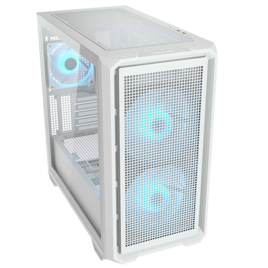 Кутия за компютър COUGAR Gaming MX600 RGB, Mini Tower, White
