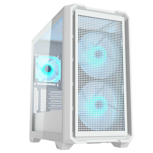 Кутия за компютър COUGAR Gaming MX600 RGB, Mini Tower, White