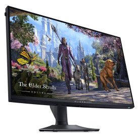 Монитор Alienware AW2725QF, 27 инча, IPS, 3840x2160, 180Hz, 0.5ms, 2x HDMI, 1x DP, 3x USB 3.2, 1x USB-C 15W