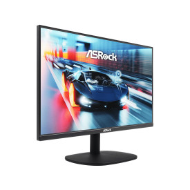Монитор Asrock CL25FF, 24.5 инча, FHD 1920x1080, IPS, 100Hz, 1ms, 99% sRGB, 1xHDMI 2.0, 1xVGA, Flicker-free, Tilt Adjustment