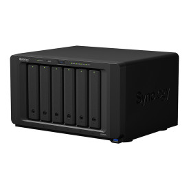 NAS устройство Synology DiskStation DS1621+, 6-bay, AMD Ryzen Quad-Core 2.2 GHz, 4GB DDR4 RAM, 4x RJ-45 1GbE LAN, 3x USB 3.0, 2x eSATA