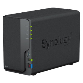 NAS устройство Synology DiskStation DS223, 2-Bay, Realtek RTD1619B 1.7GHz, 2GB DDR4, 1 x 1GbE LAN, 3 x USB 3.2