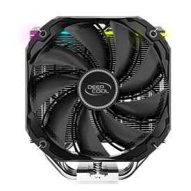Охладител за процесор DeepCool AS500 PLUS aRGB - R-AS500-BKNLMP-G, 2 x 140мм