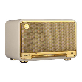 Преносима тонколона EDIFIER D32, 60W RMS, Bluetooth 5.3, LDAC, Wi-Fi AirPlay 2, AUX, USB, батерия 5200mAh, White
