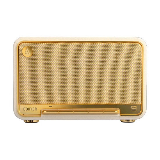 Преносима тонколона EDIFIER D32, 60W RMS, Bluetooth 5.3, LDAC, Wi-Fi AirPlay 2, AUX, USB, батерия 5200mAh, White