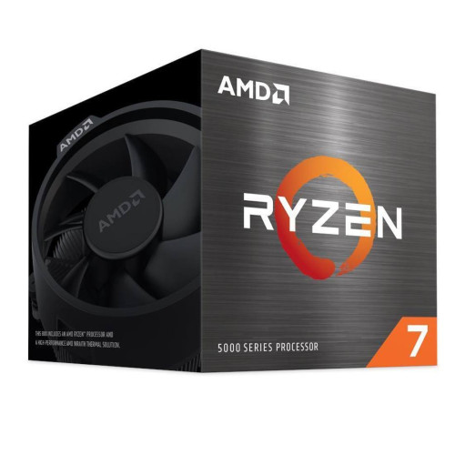 Процесор AMD Ryzen 7 5700, 8C/16T, 3.7/4.6GHz, 20MB, 65W, AM4, Box с Охладител