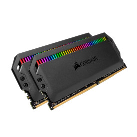 RAM памет Corsair Dominator Platinum RGB, 16GB (2x8GB) DDR4, 3200MT/s, CL16, AMD Optimized, Kit of 2