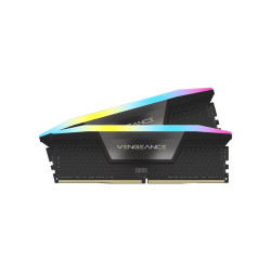 RAM памет Corsair Vengeance RGB, 64GB (2x32GB) DDR5, 6400MT/s, CL32, Kit of 2