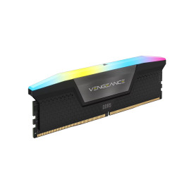RAM памет Corsair Vengeance RGB, 64GB (2x32GB) DDR5, 6400MT/s, CL32, Kit of 2