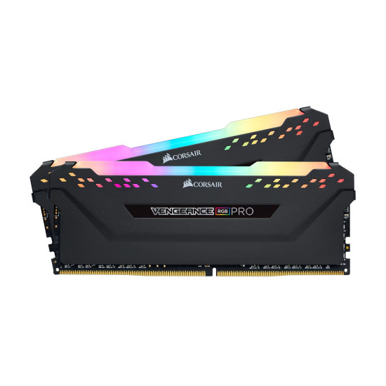 RAM памет Corsair Vengeance RGB PRO, 16GB (2x8GB) DDR4, 3600MT/s, CL18, Kit of 2