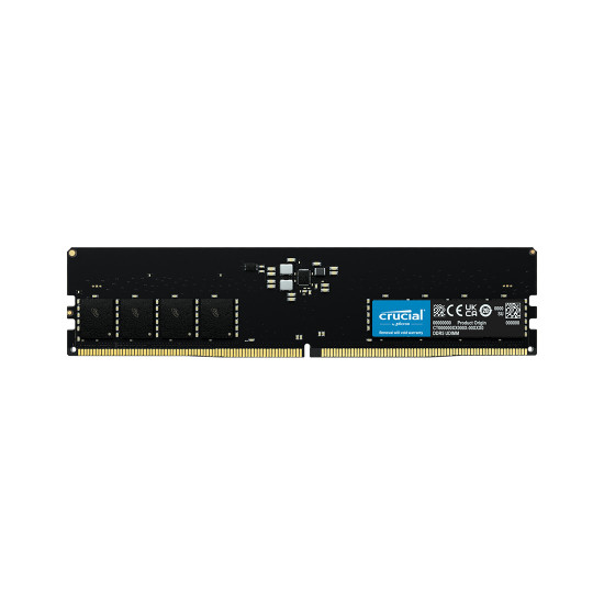 RAM памет Crucial, 32GB, 1x32GB, DDR5, 5600MHz, CL46, UDIMM