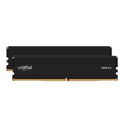 RAM памет Crucial Pro 64GB (2x32GB) DDR5, 5600MT/s, UDIMM, CL46, Black, Kit of 2