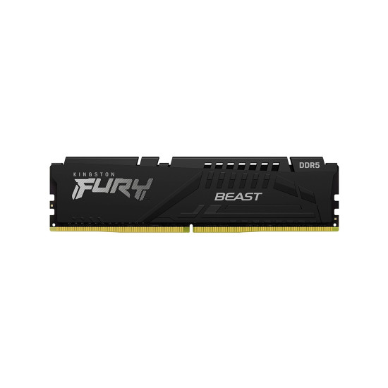RAM памет Kingston FURY Beast Black, 16GB (1x16GB) DDR5, 5200MT/s, CL40
