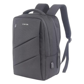 Раница за лаптоп Canyon Urban BPE-5 USB, 15.6 инча, Waterproof, Grey