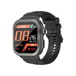 Смарт часовник Blackview W30, 48.5 mm, Black