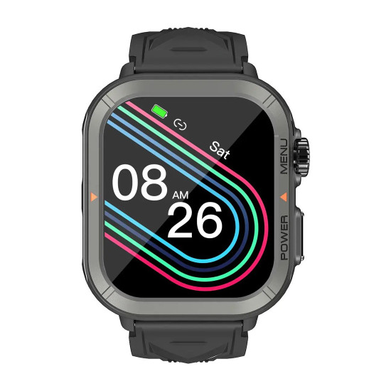 Смарт часовник Blackview W30, 48.5 mm, Black