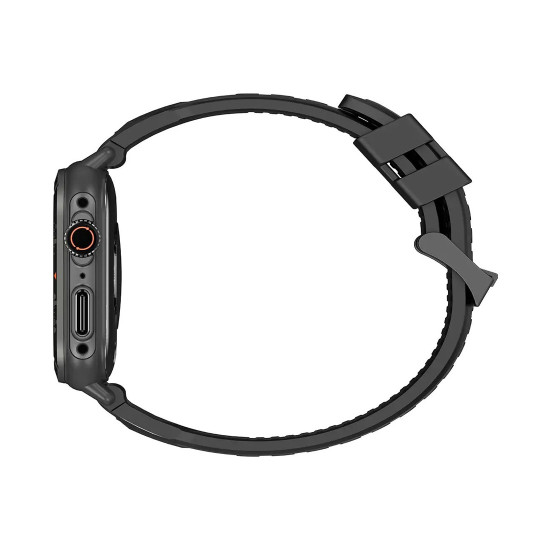 Смарт часовник Blackview W30, 48.5 mm, Black