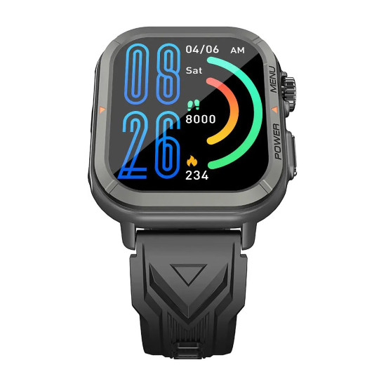 Смарт часовник Blackview W30, 48.5 mm, Black