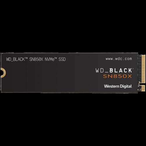 Вътрешен SSD диск WESTERN DIGITAL Black SN850X, 2TB, M.2 2280, PCIe Gen4x4