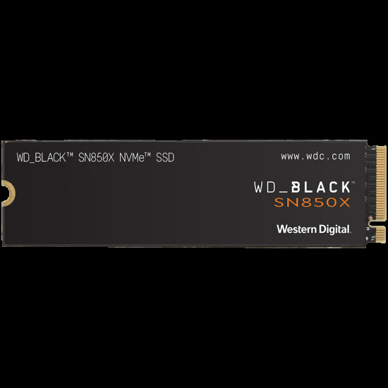 Вътрешен SSD диск WESTERN DIGITAL Black SN850X, 2TB, M.2 2280, PCIe Gen4x4