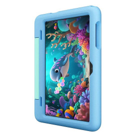 Таблет Blackview Tab 20 Kids, 10.1 инча HD (800 x 1280), 60Hz, Unisoc Tiger T310, 4GB RAM, 64GB памет, Android 15, Bubble Blue