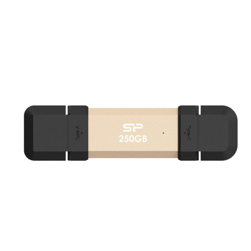 Външен SSD диск Silicon Power DS72 UC3S72, 250 GB, USB 3.2 Gen 2, Gold