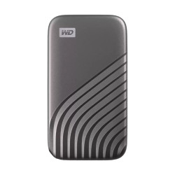 Външен SSD диск WD My Passport, 2TB, USB 3.2 Gen 2, NVMe, AES 256-bit, Gray