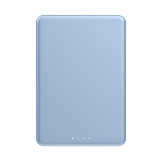Външна батерия Xiaomi Super Slim Magnetic Power Bank, 5000 mAh, Blue