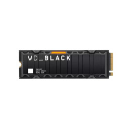 Вътрешен SSD диск WESTERN DIGITAL BLACK SN850X, 2TB, PCIe Gen4x4, NVMe 1.4, M.2 2280, Heatsink