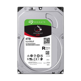 Вътрешен твърд диск SEAGATE IronWolf NAS, 3.5 инча, 4 TB, SATA 6 Gb/s, 5400 RPM