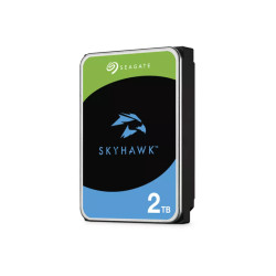 Вътрешен твърд диск Seagate SkyHawk, 2TB, SATA 6Gbps, 3.5 инча, 256MB кеш, 5400 rpm, ST2000VX017