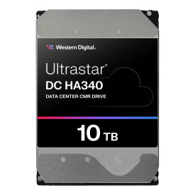 Вътрешен твърд диск Western Digital Ultrastar DC HA340, 10TB, 7200RPM, 256MB кеш, SATA III, 3.5", WUS721210BLE6L4