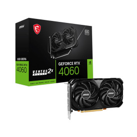 Видеокарта MSI GeForce RTX4060 VENTUS 2X BLACK, 8GB OC