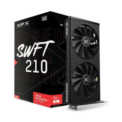 Видеокарта XFX SPEEDSTER SWFT 210 AMD Radeon RX 7600 Core Edition, 8GB GDDR6, 128-bit, 3 x DP, 1 x HDMI