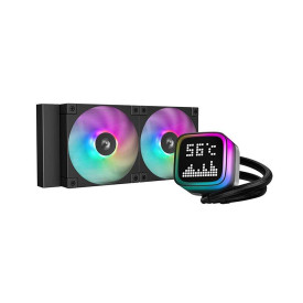 Водно охлаждане DeepCool LP240 BK ARGB All-in-One Liquid CPU Cooler - 120mm Fans - Black
