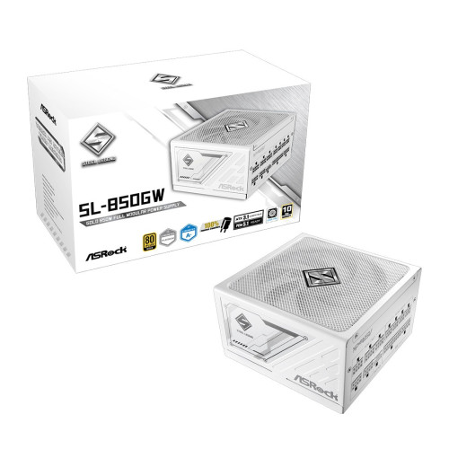 Захранване ASRock SL-850GW, 850W, 80 Plus Gold, Модулно