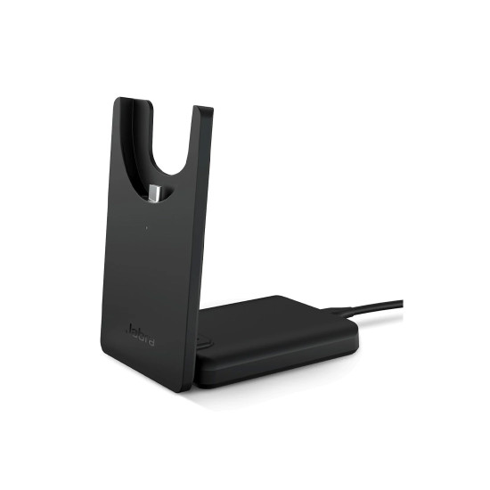 Зарядна станция за слушалки Jabra Evolve2 55 Stereo, USB-C, Bluetooth, ANC, Deskstand, Black