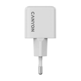 Зарядно CANYON CU20C GaN, 20W, 1xPD, EU, White