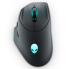 Безжична мишка Alienware Wireless Gaming Mouse, AW620M, Dark Side of the Moon