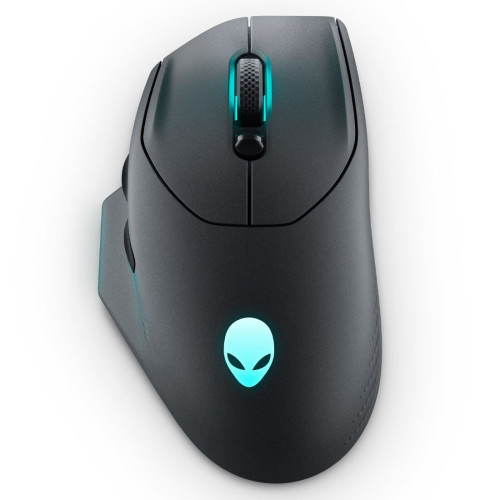 Безжична мишка Alienware Wireless Gaming Mouse, AW620M, Dark Side of the Moon