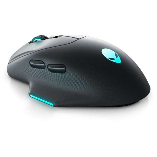 Безжична мишка Alienware Wireless Gaming Mouse, AW620M, Dark Side of the Moon