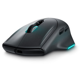Безжична мишка Alienware Wireless Gaming Mouse, AW620M, Dark Side of the Moon