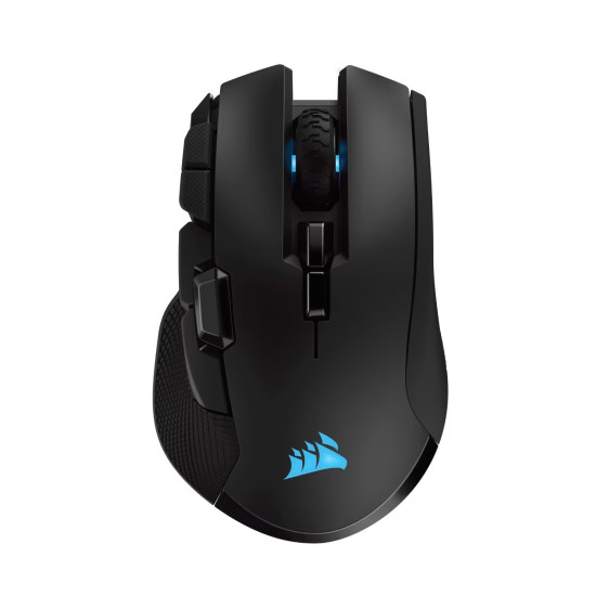 Безжична мишка Corsair IRONCLAW RGB, 18000 DPI, Black
