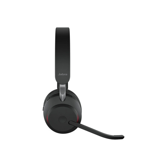 Безжични слушалки Jabra Evolve2 65 UC Stereo, Bluetooth, USB-A, Black