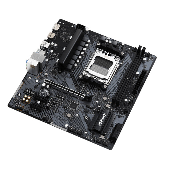 Дънна платка ASRock A620, Micro ATX, AM5, 2x DDR5, AMD A620